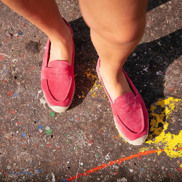 Espadrillas Alpargatus Multicolore Fatte A Mano In Spagna - Tela E Suola In Gomma