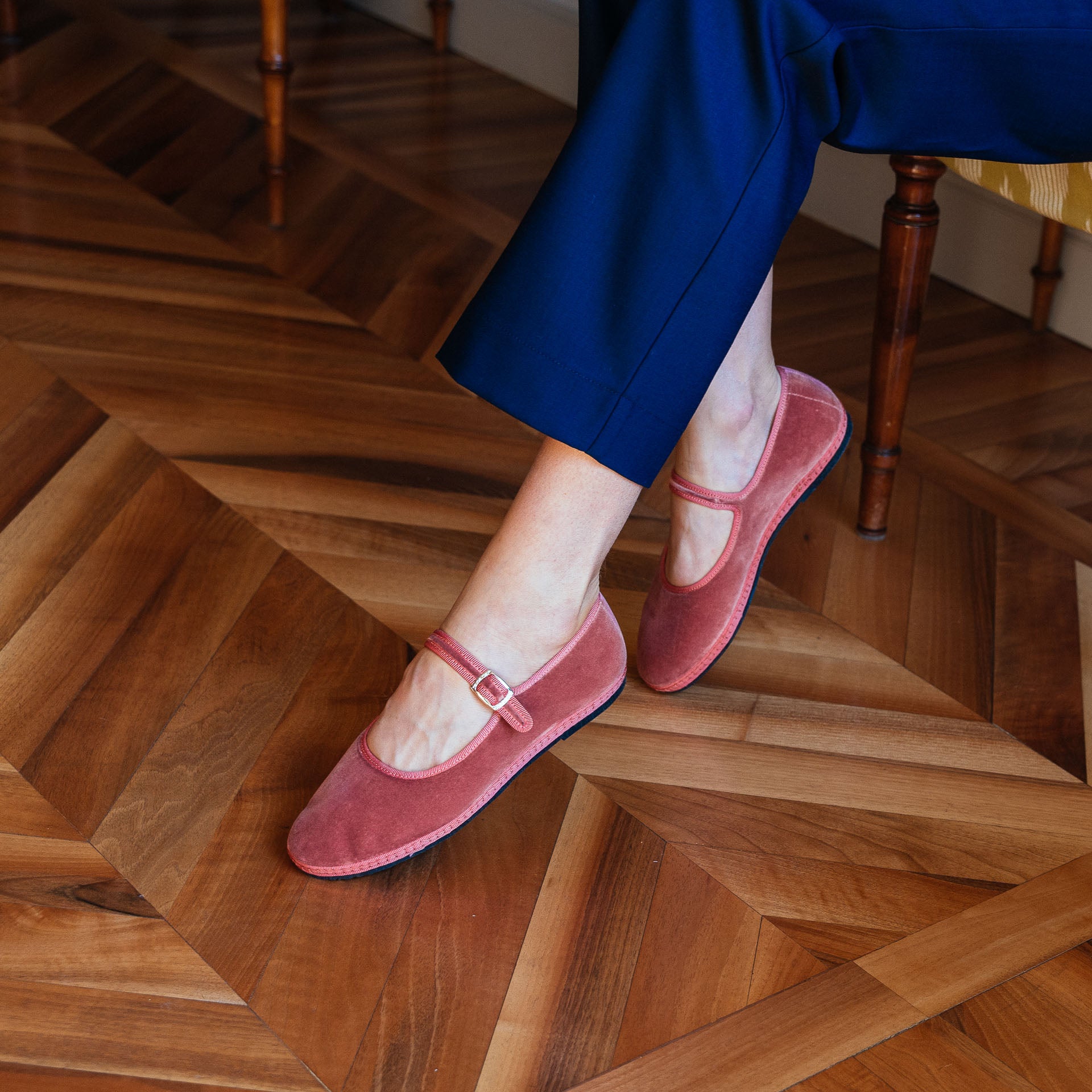 Absolute Footwear Comode Pantofole Donna In Velluto Ricamato - Absolute Absolute Footwear Comode Pantofole Donna In Velluto Ricamato - Absolute