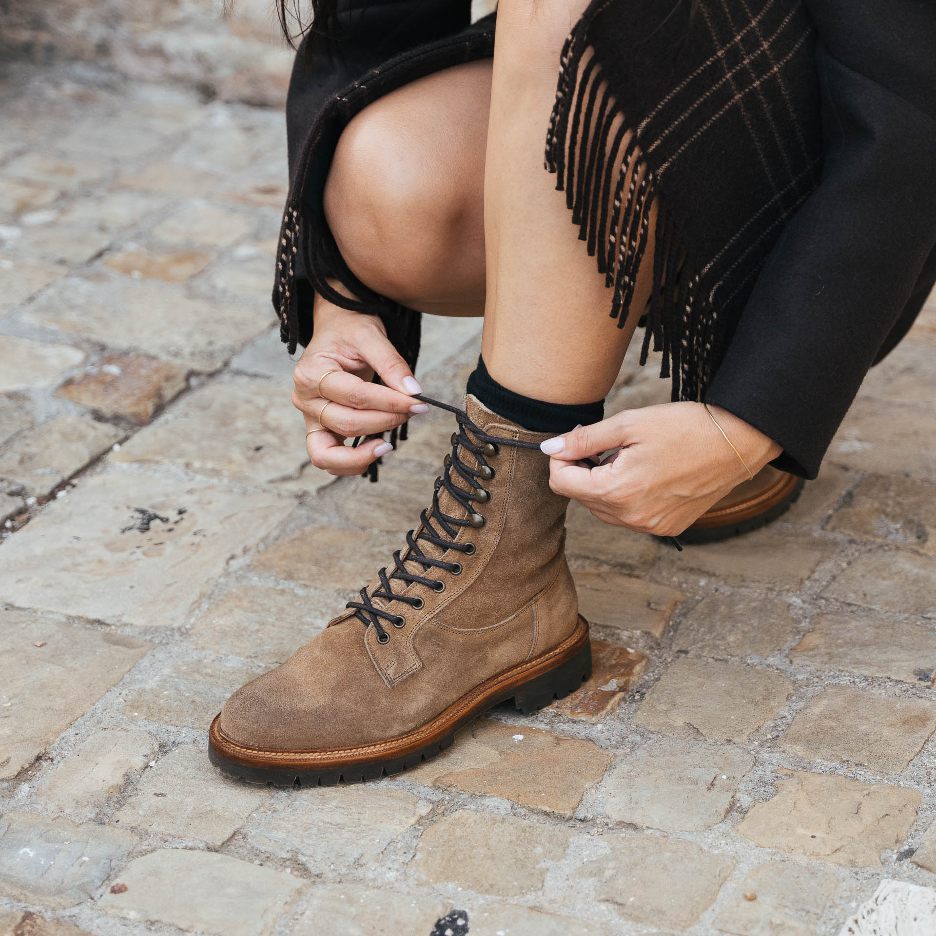 Stivali Cheap Stivali Carrarmato Outfit Tacco Alto Tronchetti