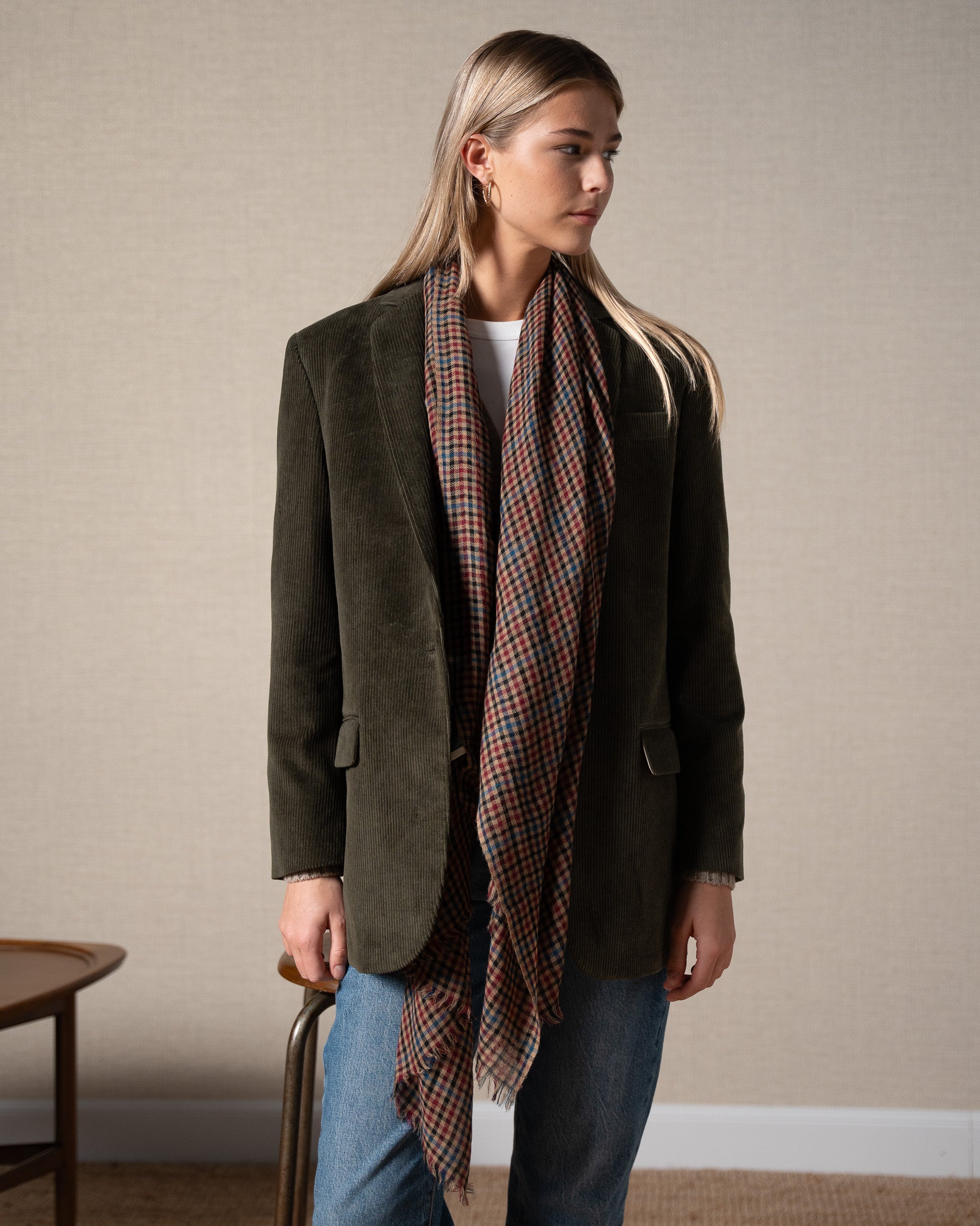 Sciarpa di cotone - rosso-bordeaux - foulard quadrato, 5,95 Sciarpa di cotone - rosso-bordeaux - foulard quadrato, 5,95
